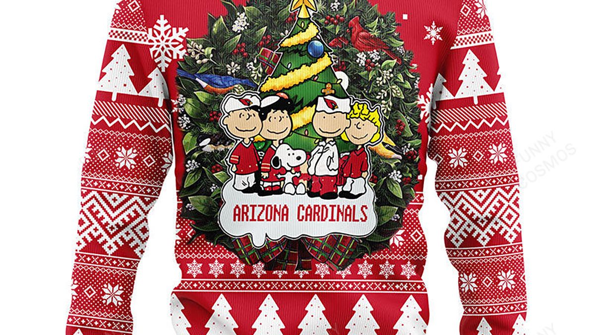 Snoopy the Peanuts arizona cardinals Christmas sweater, hoodie, sweater,  long sleeve and tank top