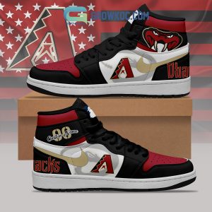 Arizona Diamondbacks MLB Personalized Air Jordan 1 Shoes