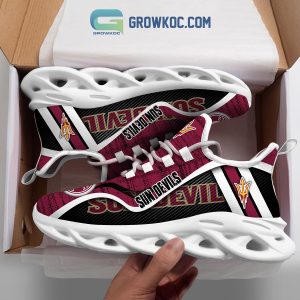 Arizona State Sun Devils NCAA Clunky Sneakers Max Soul Shoes