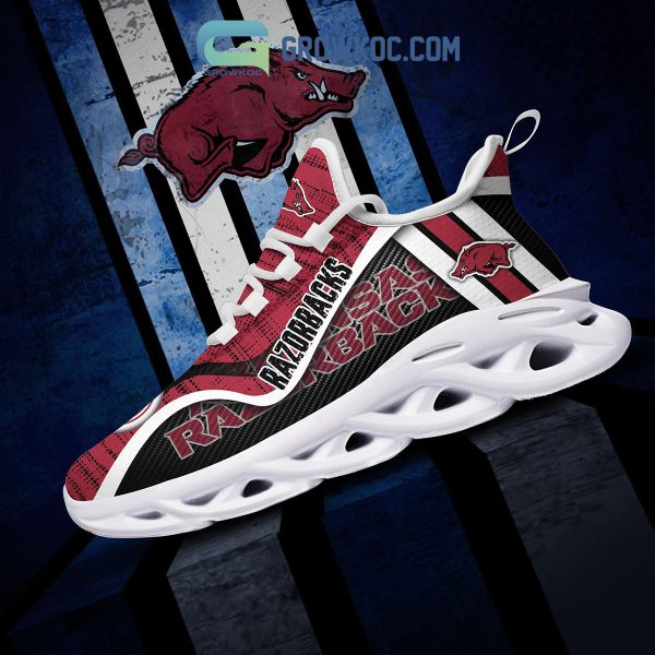 Arkansas Razorbacks NCAA Clunky Sneakers Max Soul Shoes