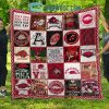 Arkansas State Red Wolves NCAA Collection Design Fleece Blanket Quilt