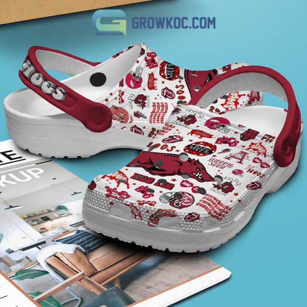 Arkansas Razorbacks NCAA Go Hogs Clogs Crocs