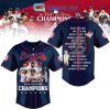 2023 NL East Division Champions Atlanta Braves 6 Straight Baseball Jersey