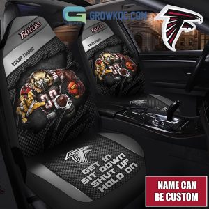 Atlanta Falcons NFL Mascot Get In Sit Down Shut Up Hold On Personalized Car Seat Covers