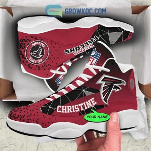 Atlanta Falcons NFL Personalized Air Jordan 13 Sport Shoes