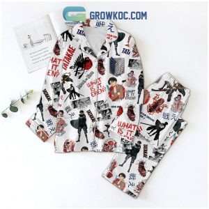 Attack On Titan Give Up On Your Dream And Die Pajamas Set