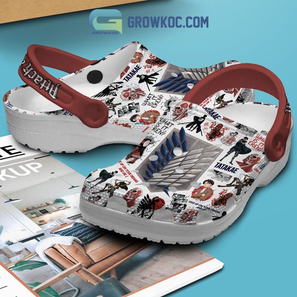 Attack On Titan Give Up On Your Dreams And Die Clogs Crocs