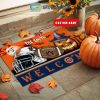 Boise State Broncos NCAA Football Welcome Halloween Personalized Doormat