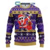 Baltimore Ravens Funny Grinch Christmas Ugly Sweater