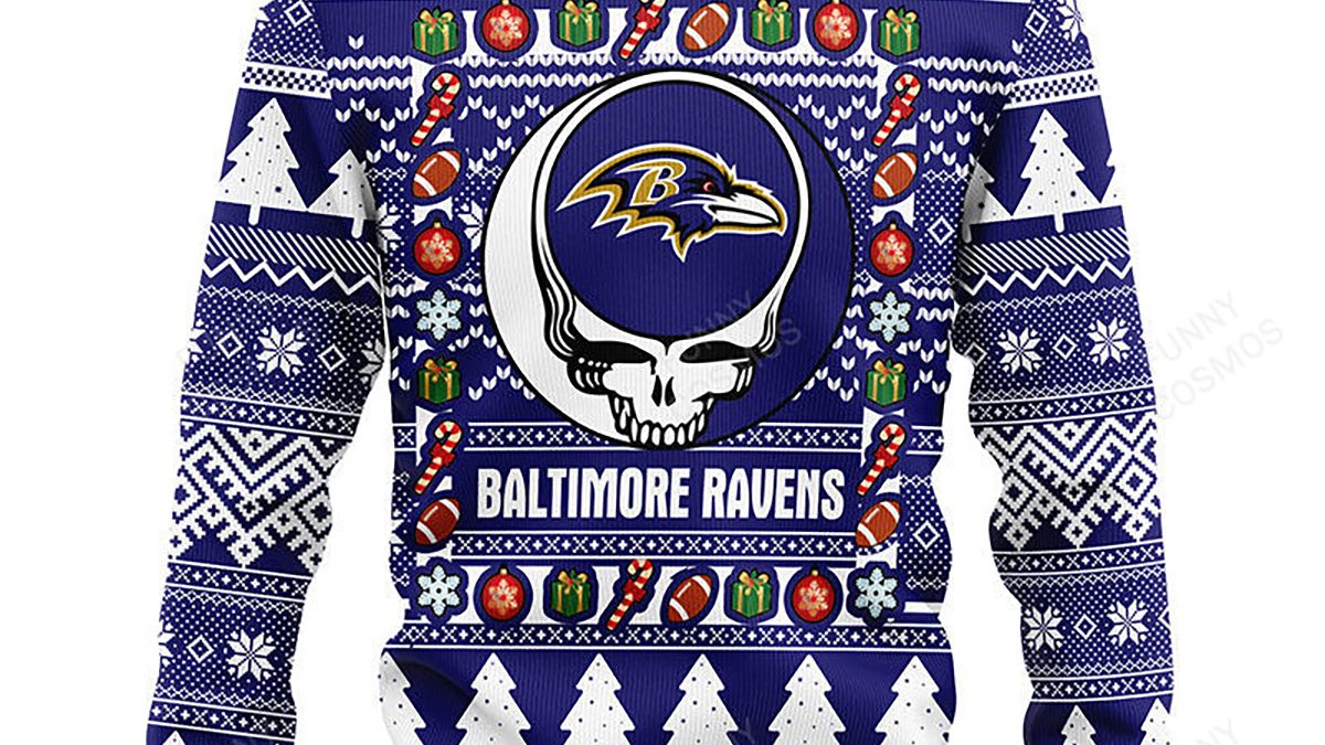 Baltimore Ravens Christmas Ugly Sweater - Growkoc