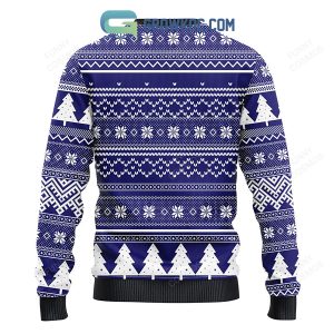 Baltimore Ravens Grateful Dead Ugly Christmas Fleece Sweater