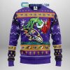 Baltimore Ravens Grinch Hug Christmas Ugly Sweater