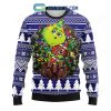 Baltimore Ravens Grinch Christmas Ugly Sweater