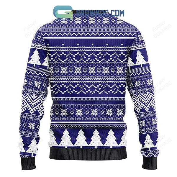 Baltimore Ravens Grinch Hug Christmas Ugly Sweater