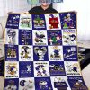 New England Patriots NFL Legends In History Personalized Fleece Blanket Quilt