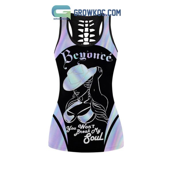 Beyonce Renaissance World Tour You Won’t Break My Soul Hollow Tanktop Leggings Set