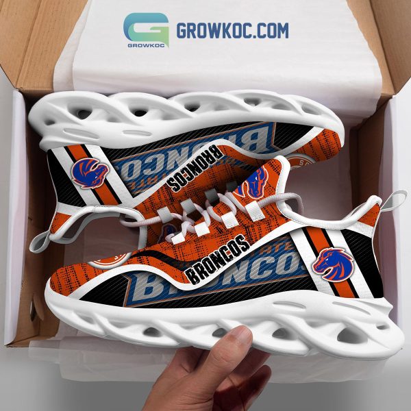 Boise State Broncos NCAA Clunky Sneakers Max Soul Shoes