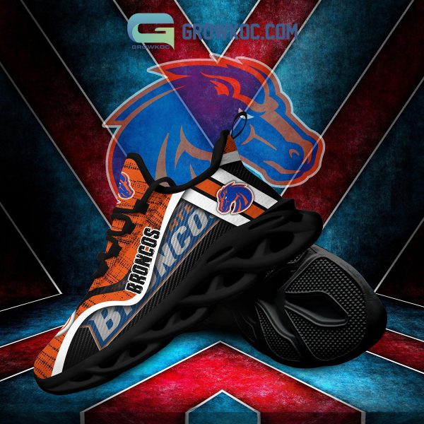 Boise State Broncos NCAA Clunky Sneakers Max Soul Shoes