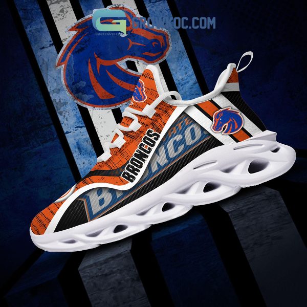 Boise State Broncos NCAA Clunky Sneakers Max Soul Shoes