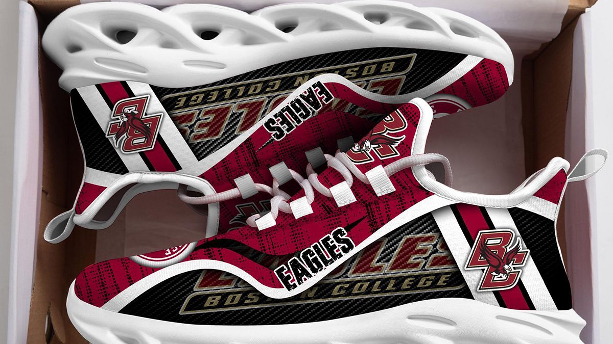 Hot Sale NHL Shoes Sneaker Lightweight Custom Boston Bruins Shoes – 4 Fan  Shop