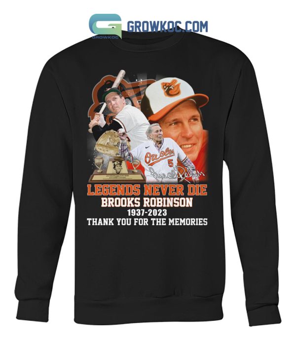 Brooks Robinson Baltimore Orioles 1937 2023 Legends Never Die Memories Baseball Jersey