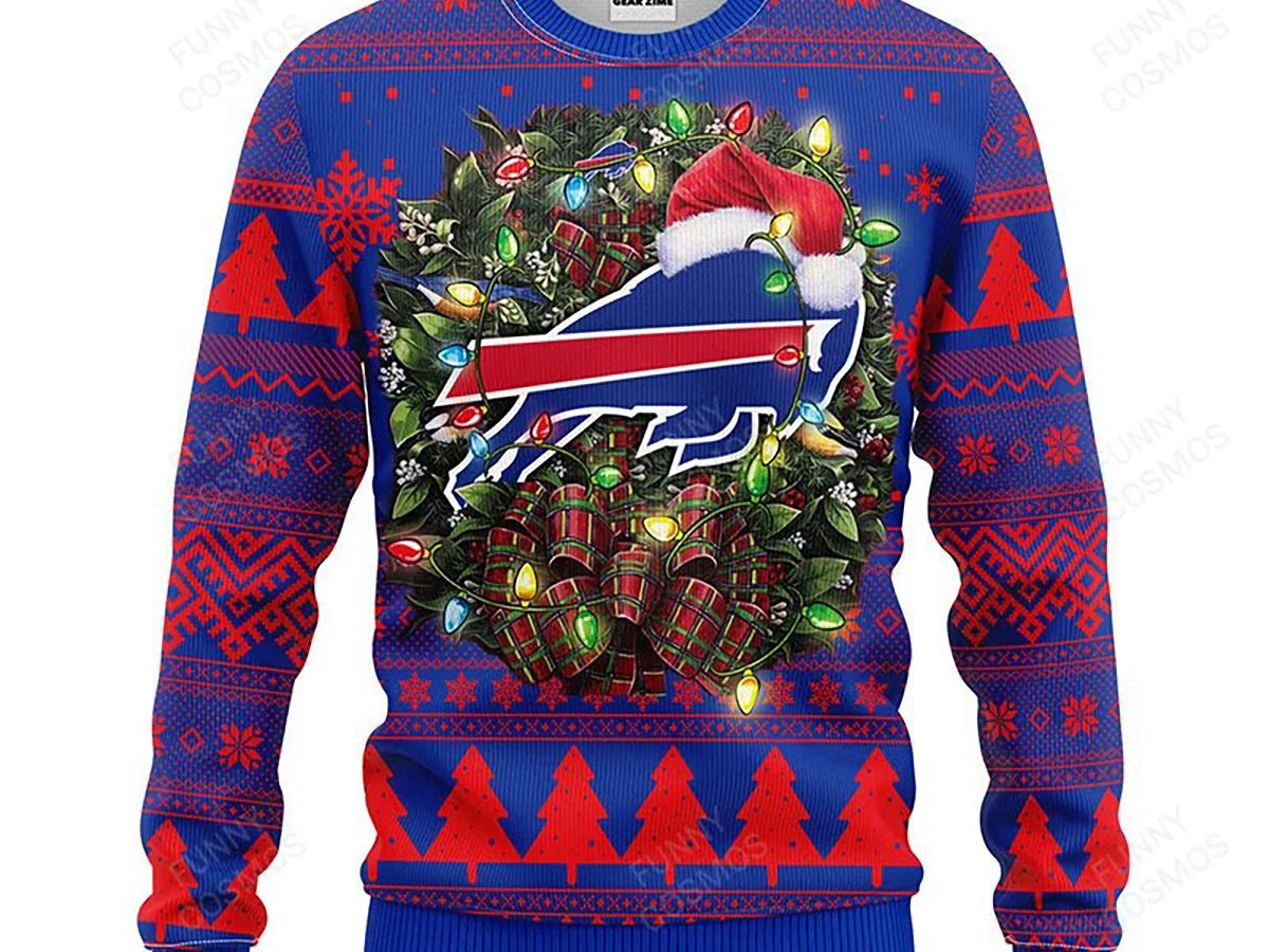 Buffalo Bills Christmas Ugly Sweater - Growkoc