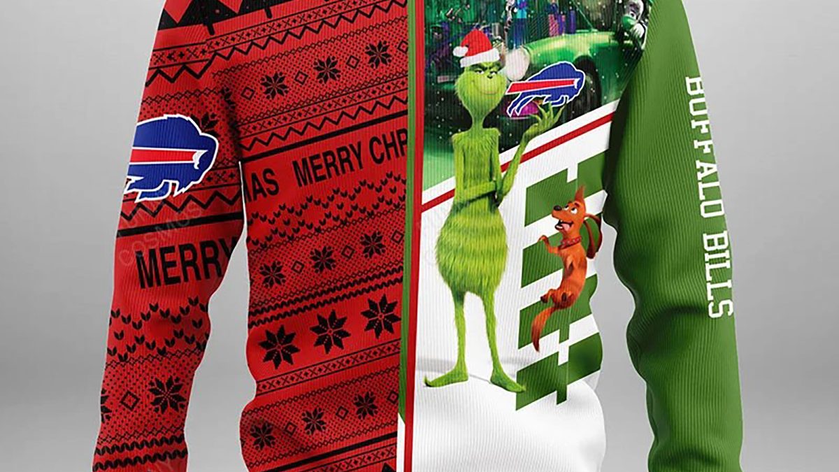 Buffalo Bills Christmas Ugly Sweater - Growkoc