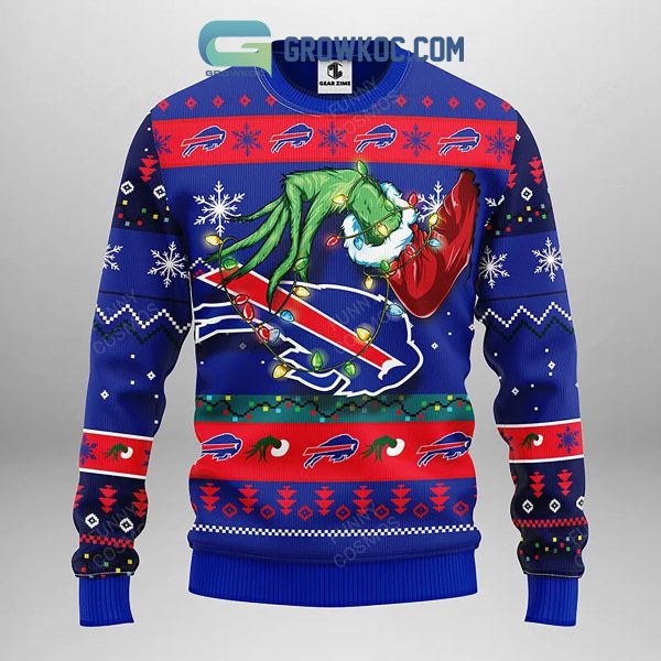 Buffalo Bills Grinch Christmas Ugly Sweater