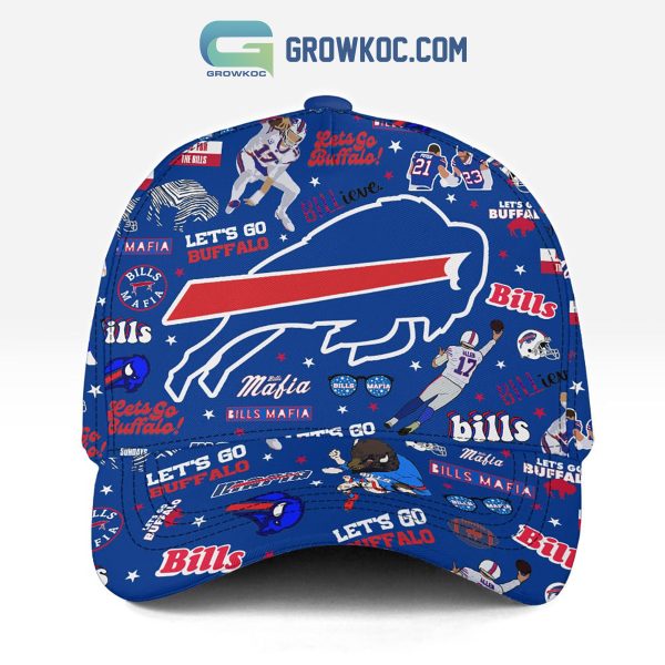 Buffalo Bills Let’s Go Buffalo Blue Design Cap