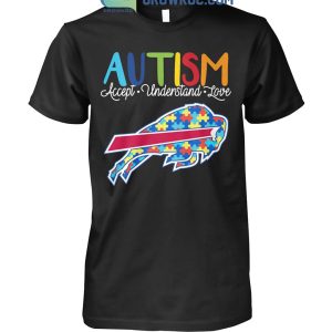 Buffalo Bills NFL Autism Awareness Accept Understand Love Shirt