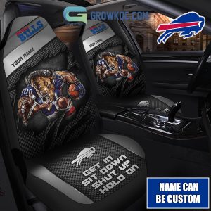 Buffalo Bills NFL Mascot Get In Sit Down Shut Up Hold On Personalized Car Seat Covers