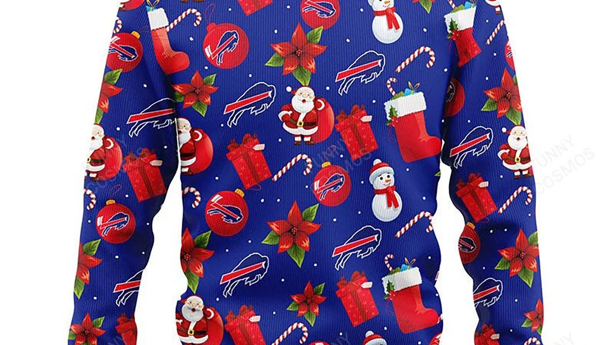 Santa Claus Buffalo Bills toilet Christmas sweater, shirt and hoodie