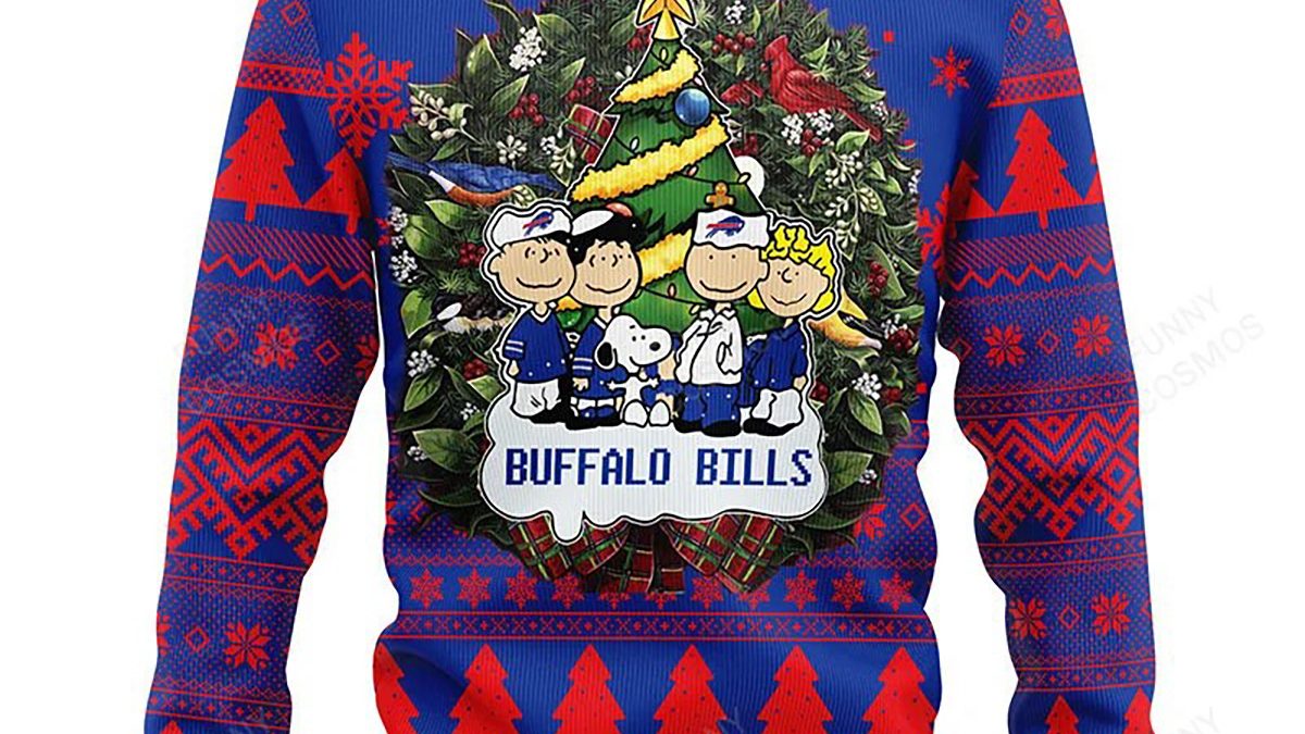 NFL Buffalo Bills Snoopy Ugly Sweater - T-shirts Low Price