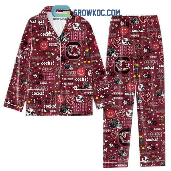 Carolina Gamecocks Forever To Thee Pajamas Set