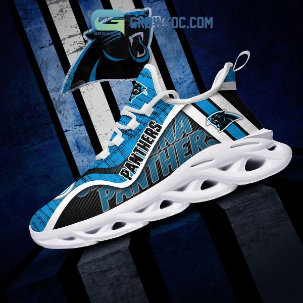 Carolina Panthers NFL Clunky Sneakers Max Soul Shoes