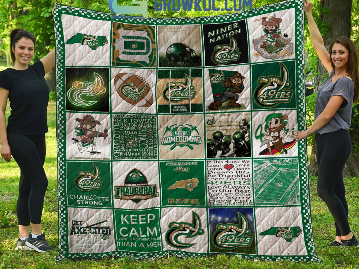 San Francisco 49ers Go Niners 2022 Fleece Blanket Quilt - Growkoc