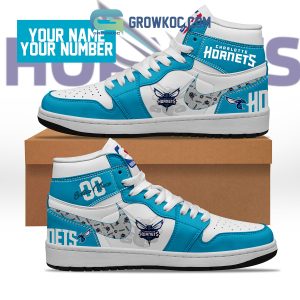 Charlotte Hornets NBA Personalized Air Jordan 1 Shoes
