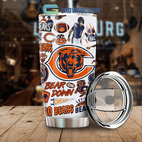 Chicago Bears Let’s Go Bear Down Tumbler