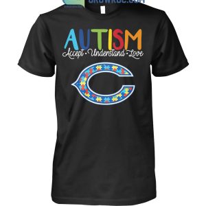 Chicago Bears NFL Autism Awareness Accept Understand Love Shirt