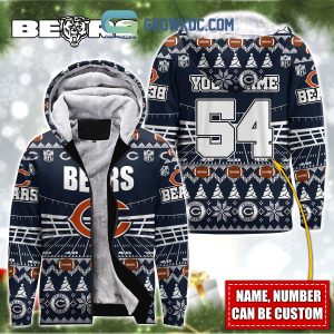 NFL Chicago Bears Grateful Dead Fleece 3D Sweater For Men And