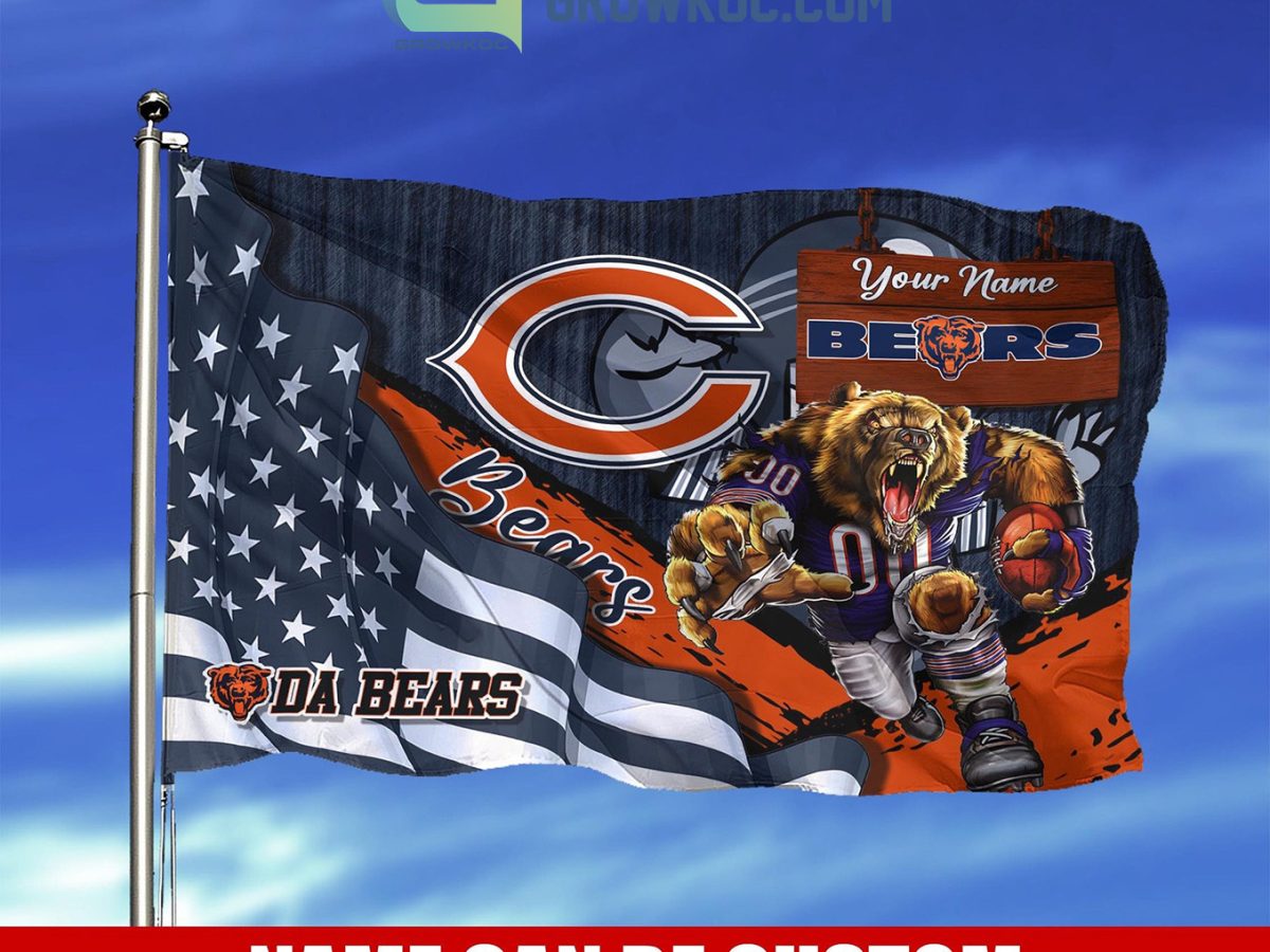 nfl Chicago Bears Monsters of the midway slogan football T-shirt 3D custom  fan