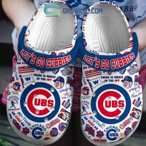 Chicago Cubs Let’s Go Cubbies There Is Magic In The Ivy Clogs Crocs