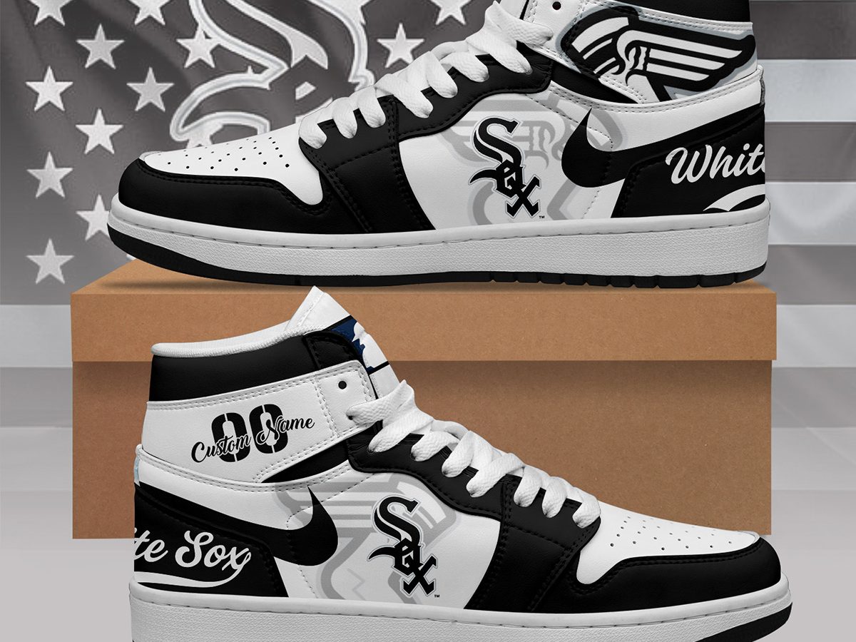 Chicago White Sox MLB Personalized Air Jordan 1 Shoes - Growkoc
