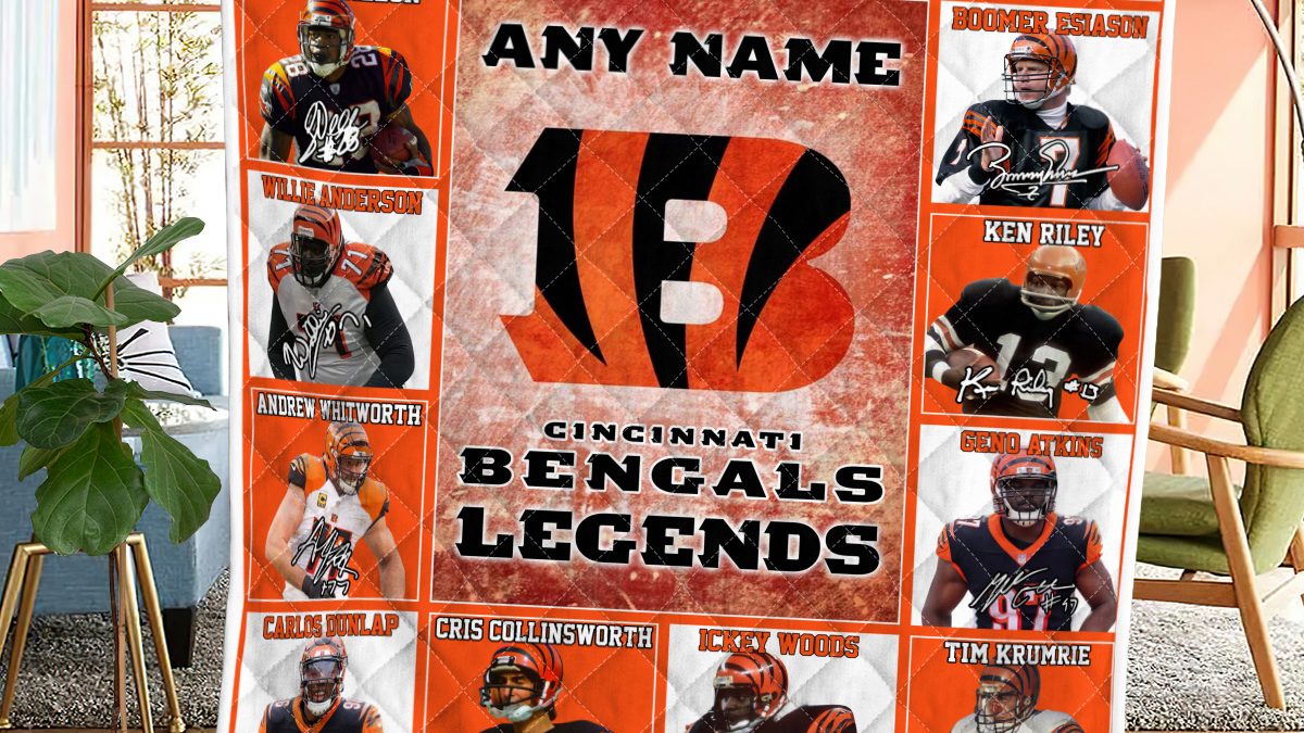 Bengals fleece blanket sale