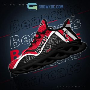 Cincinnati Bearcats NCAA Clunky Sneakers Max Soul Shoes