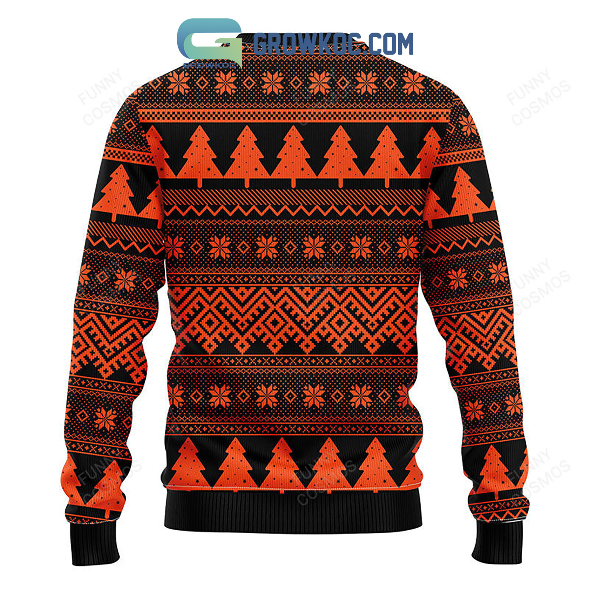 NFL Cincinnati Bengals Funny Grinch Christmas Ugly 3D Sweater For