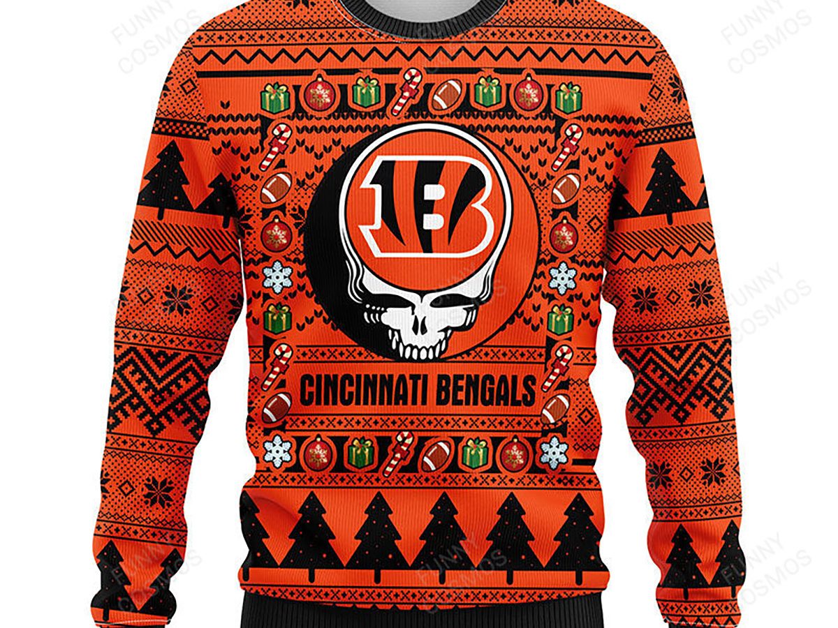 Cincinnati Bengals NFL Special Grateful Dead Personalized Hoodie T Shirt -  Growkoc