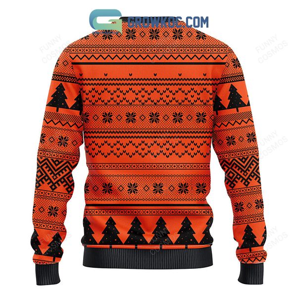 Cincinnati Bengals Grateful Dead Ugly Christmas Fleece Sweater