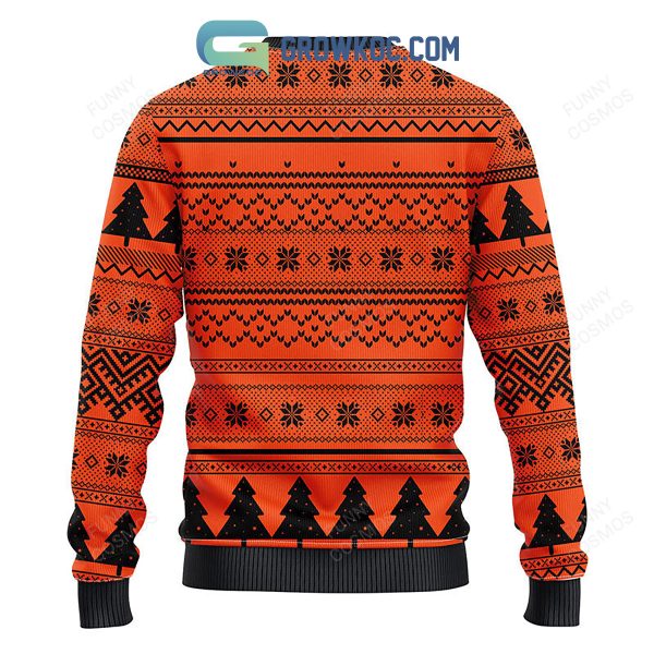 Cincinnati Bengals Groot Hug Christmas Ugly Sweater