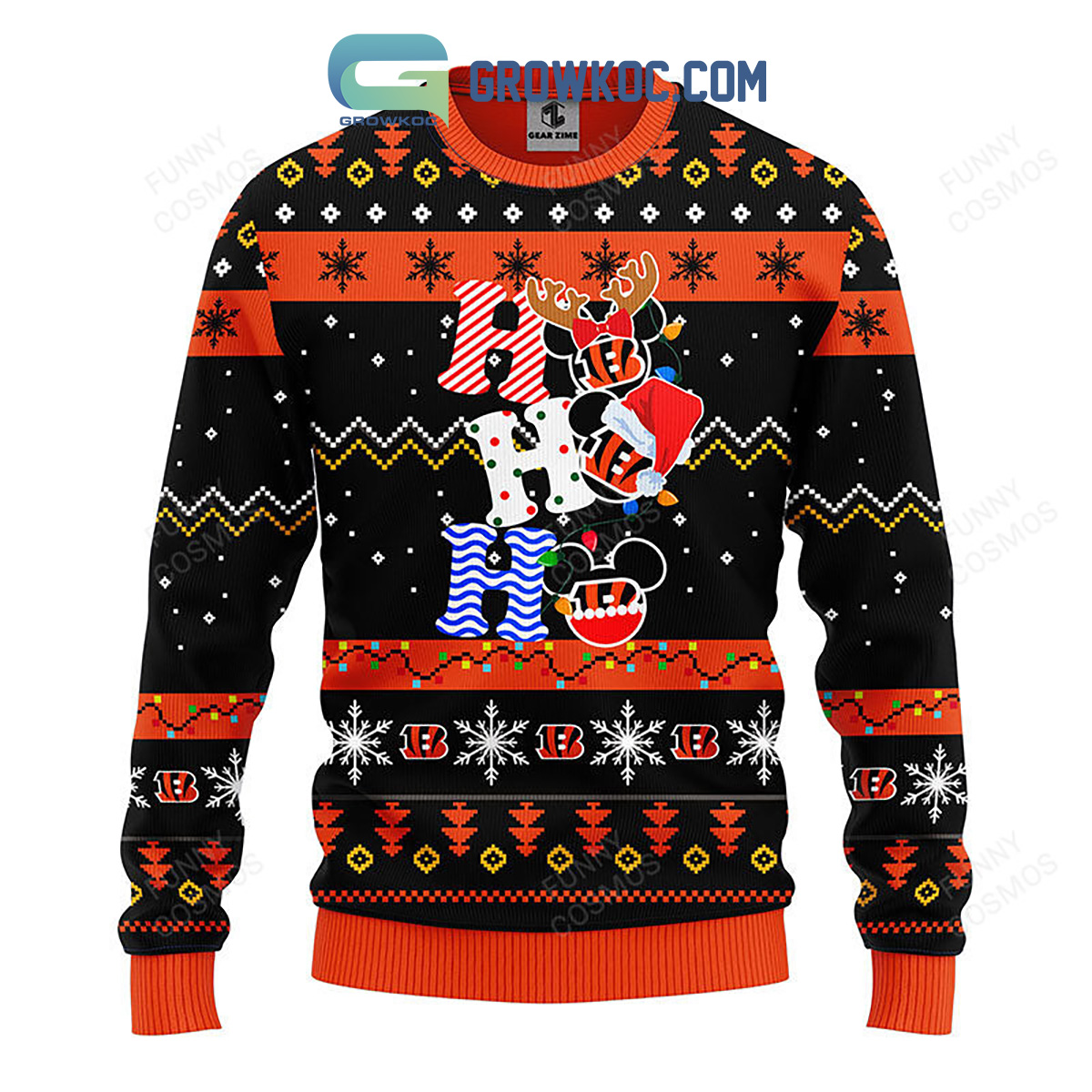 bengals holiday sweater